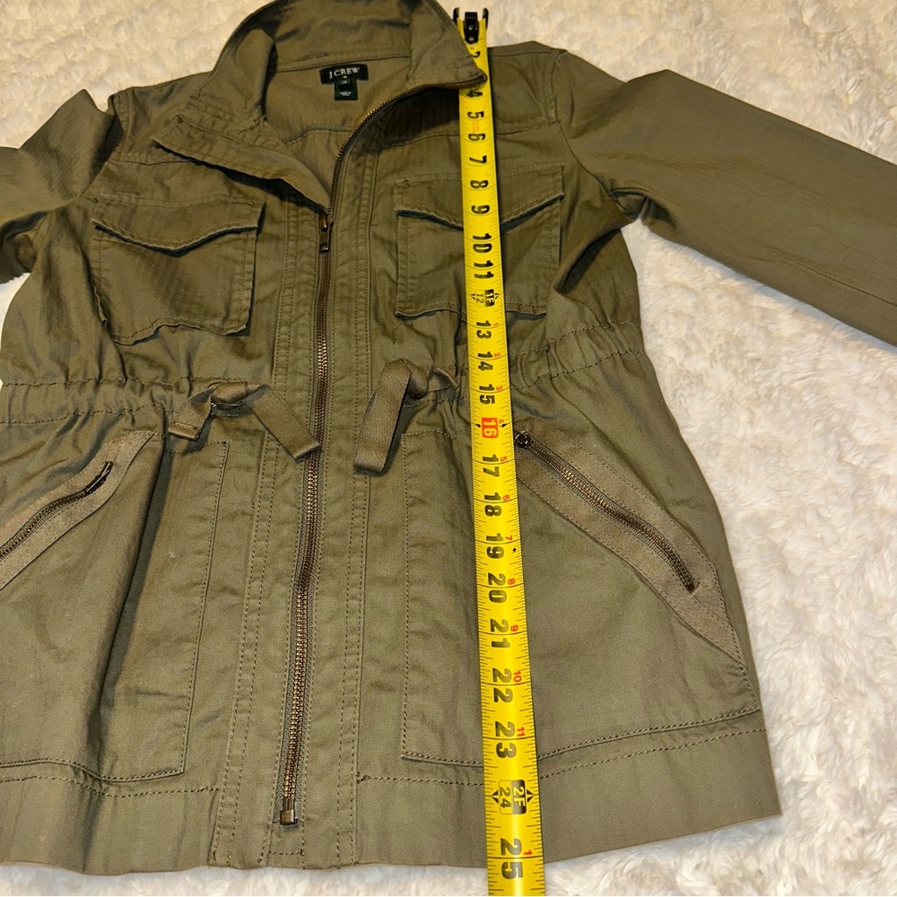 Olive Utility Jacket - Picture 9 of 10